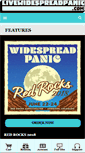 Mobile Screenshot of livewidespreadpanic.com